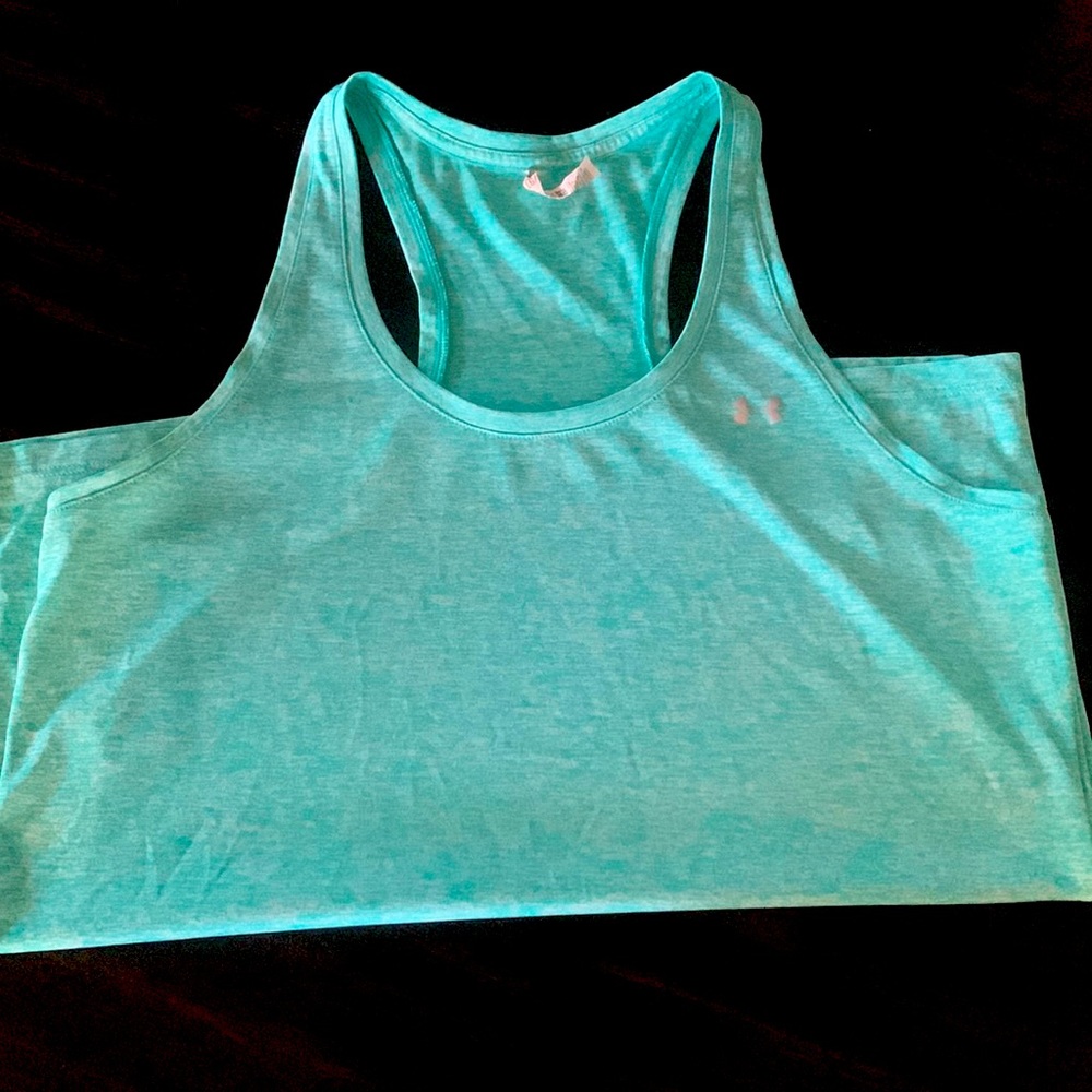 Under Armour racer back tank, size large